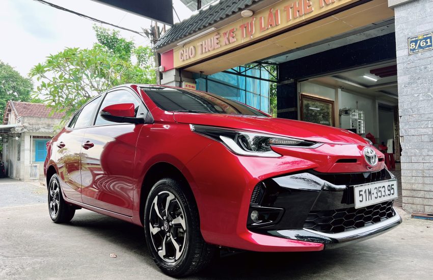 Toyota Vios 2025 - thuê xe tự lái bình dương